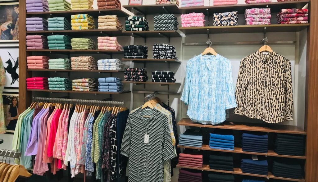 Ontspannen en shoppen in een winkelcentrum